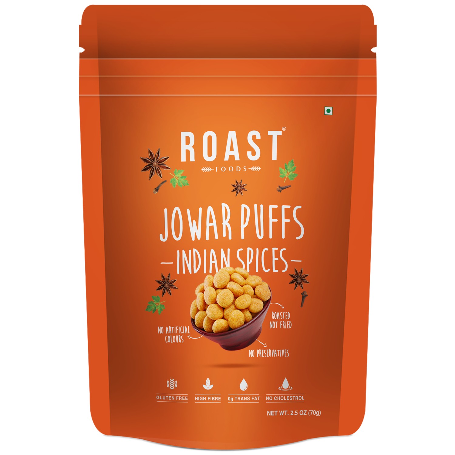 ROAST Jowar Puffs 70 GM