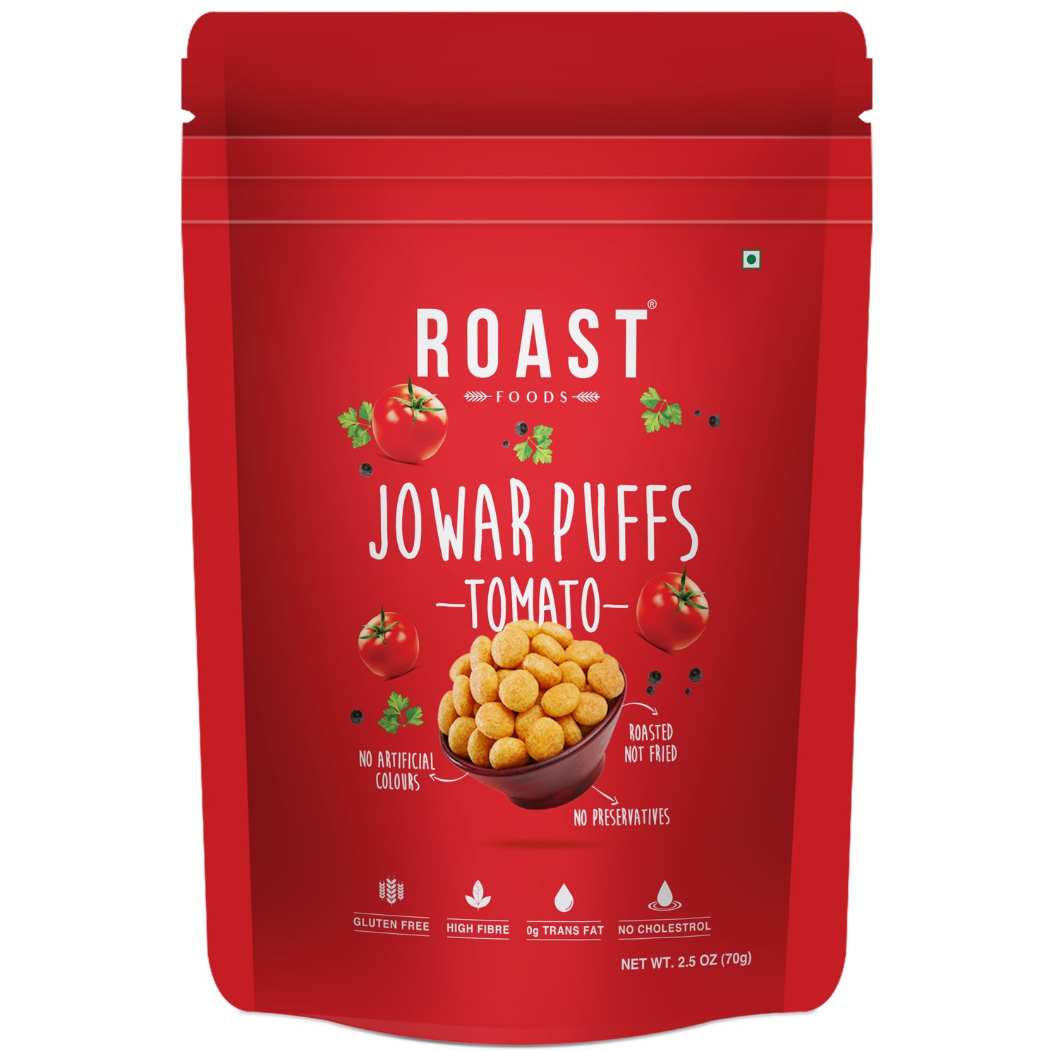 RF JOWAR PUFFS TOMATO 70 GM