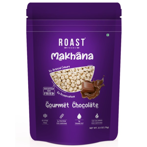 Roast Makhana Gourmet Chocolate 70 GM 70 GM