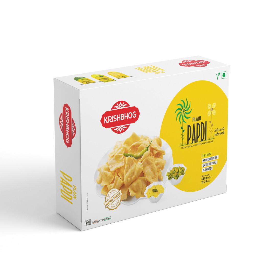 KRISHBHOG PLAIN PAPADI 350 GM