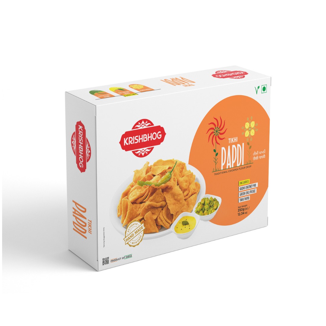 KRISHBHOG TIKHI PAPADI 350 GM