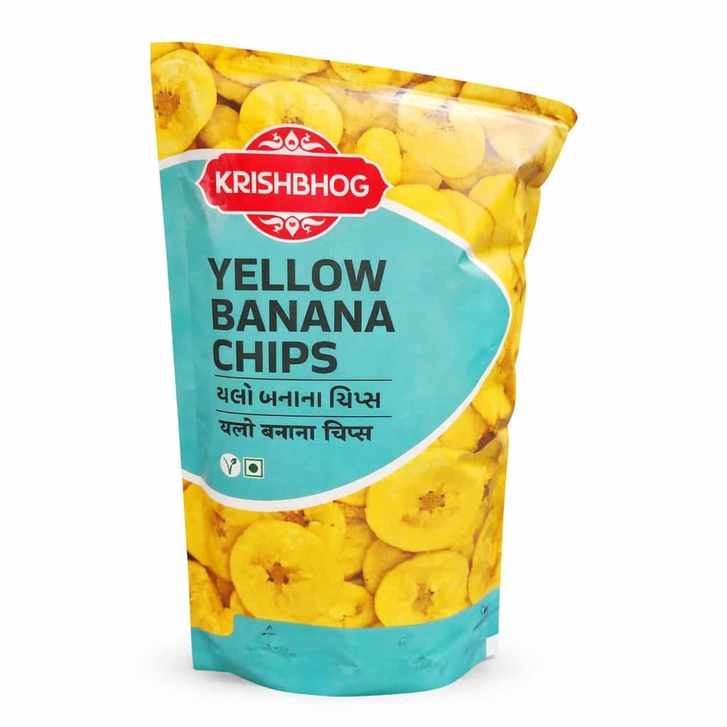 KRISHBHOG YELLOW BANANA CHIPS 200 GM