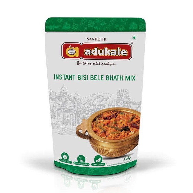 Adukale Instant Bisi Bele Bhath Mix 250 GM