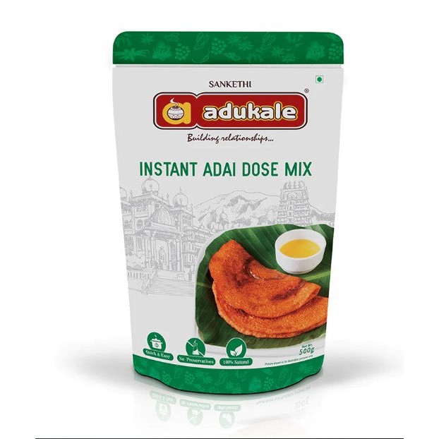 Adukale Instant Adai Dose Dosa Mix 500 GM