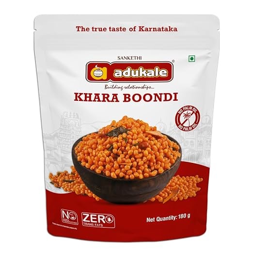 KHARA BOONDI ADUKALE 180 GM