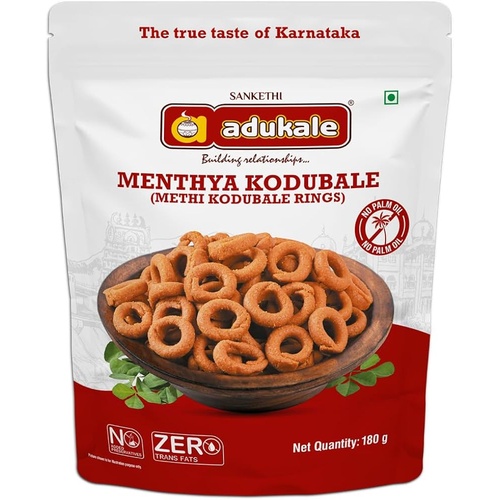 Adukale Methi Kodubale 180 GM