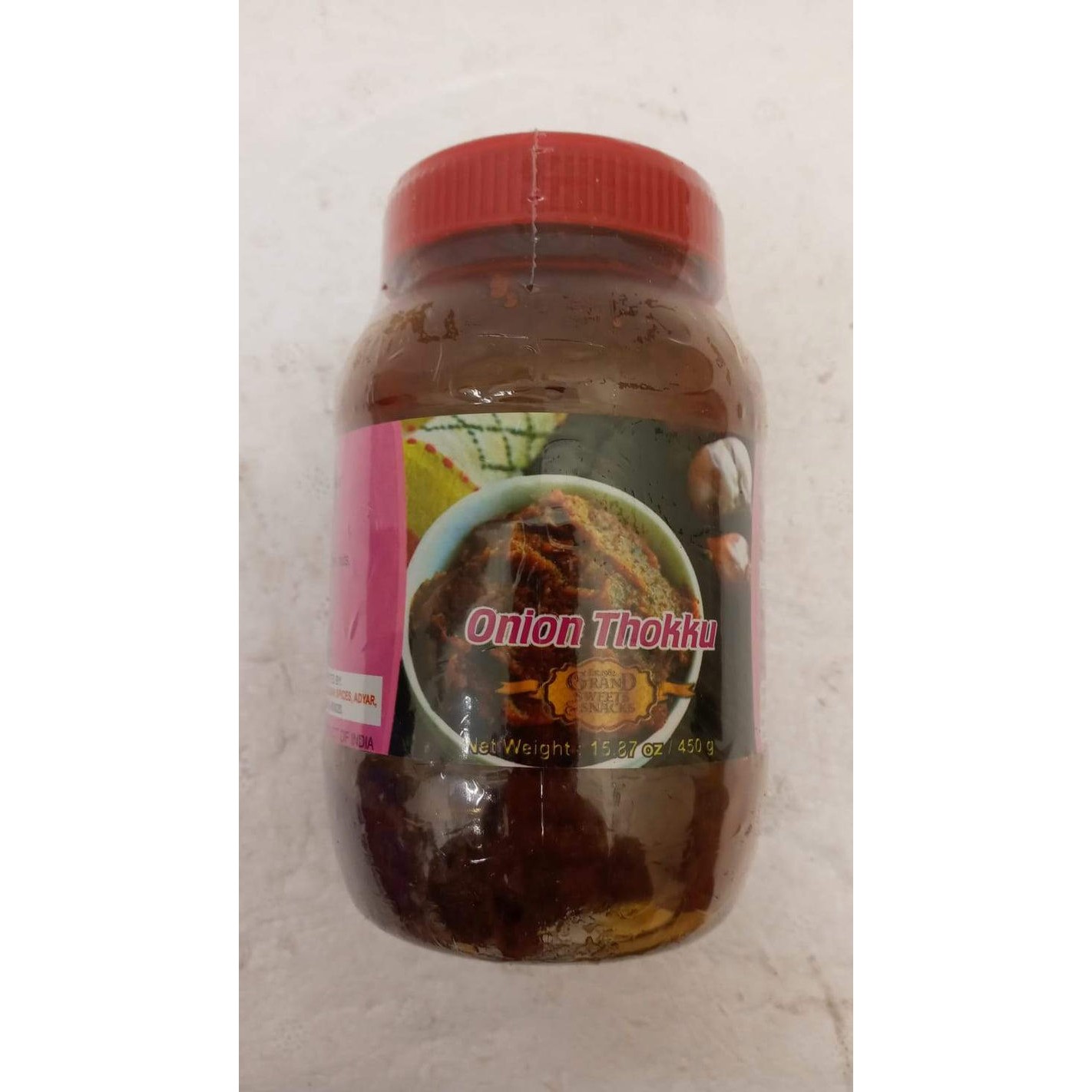 GRAND ONION THOKKU 450 GM