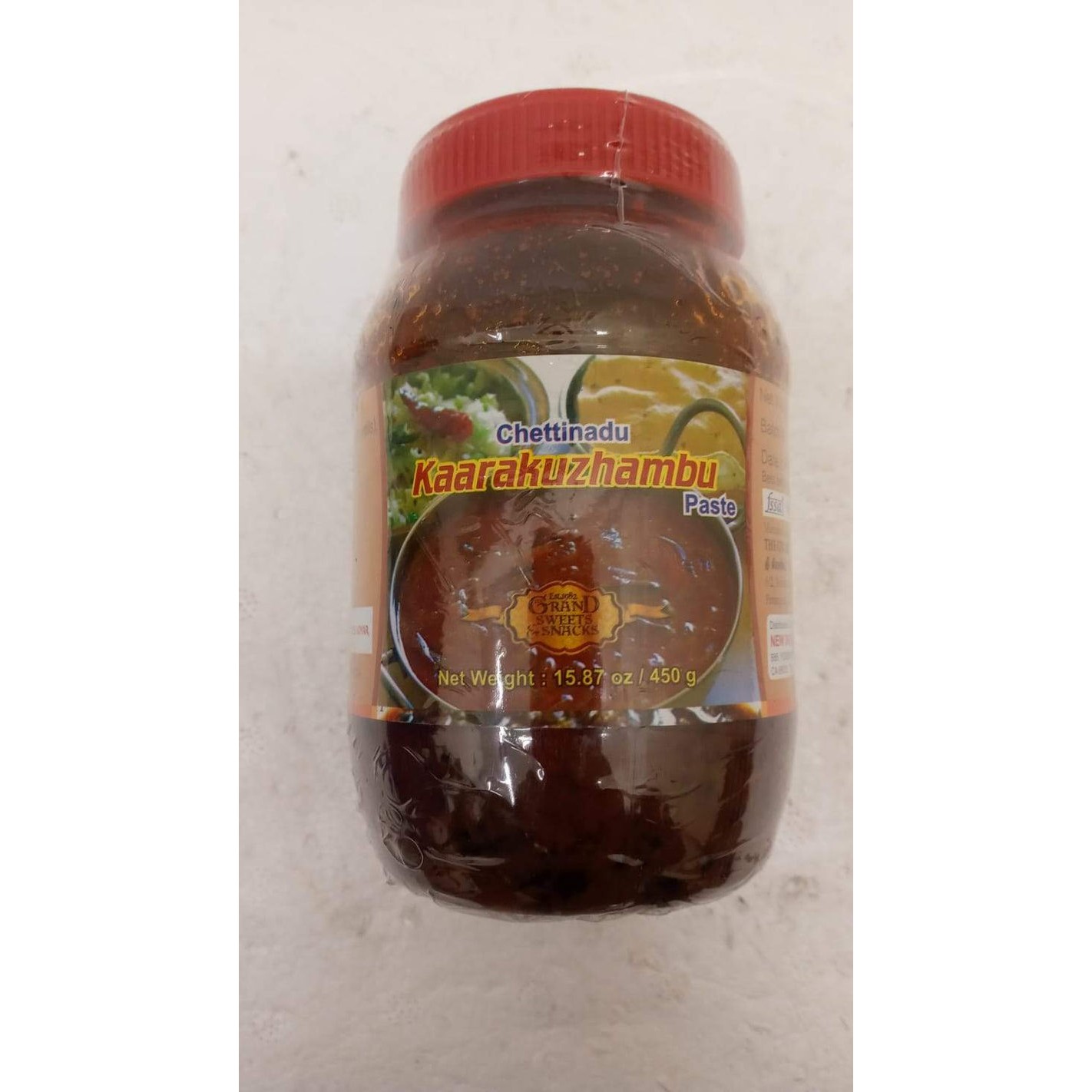 CHETTINADU KAARAKUZHAMBU PASTE 450 GM