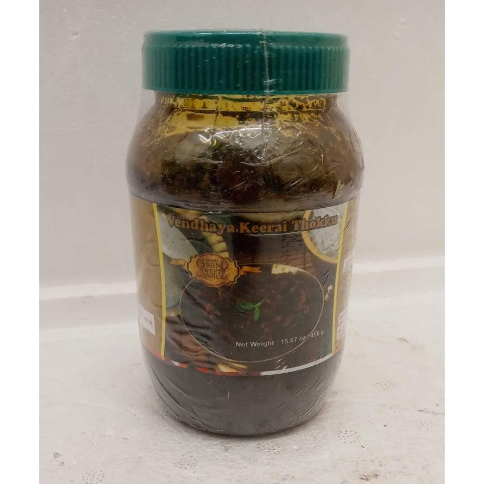 VENDHAYA KEERAI THOKKU 450 GM