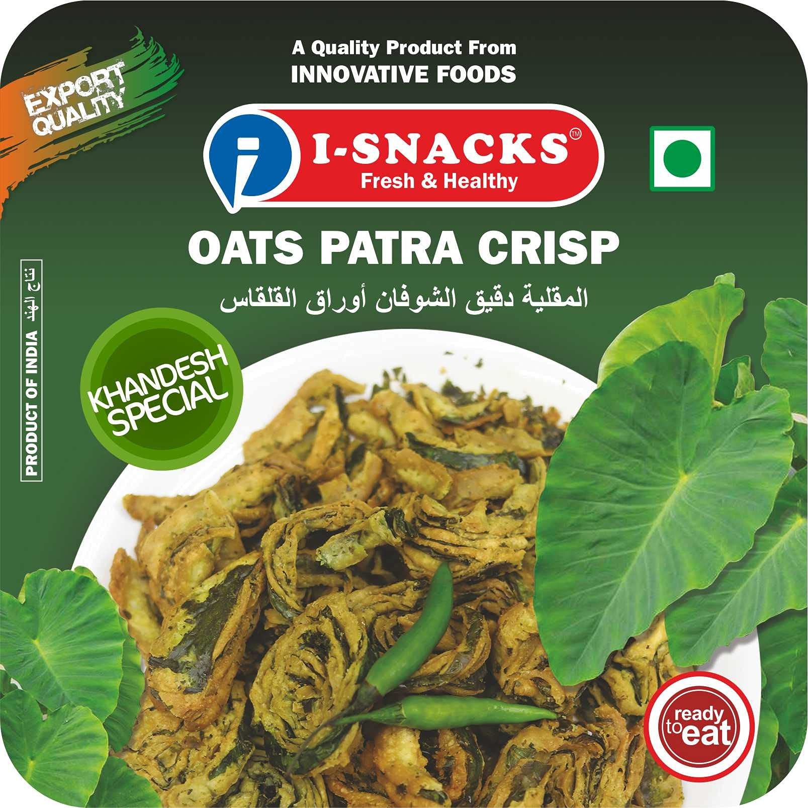 I SNACKS OATS PATRA CRISP 230 GM