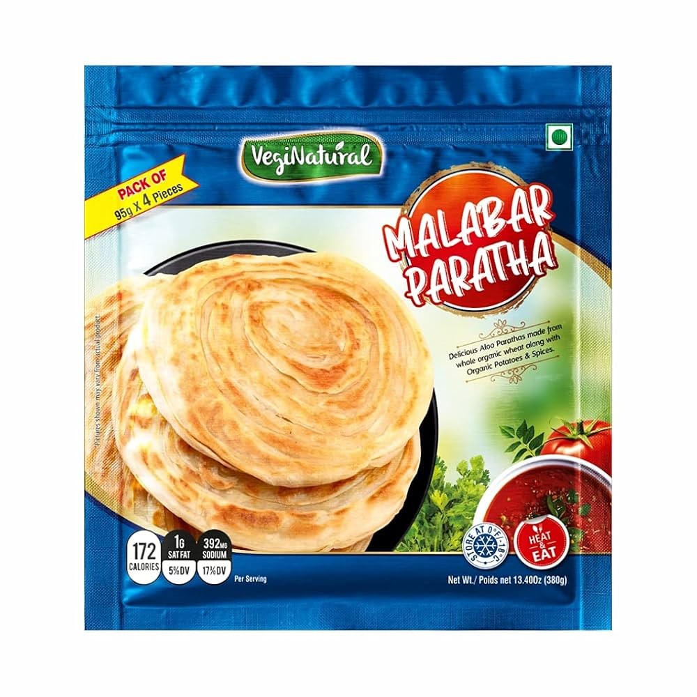 MALABAR PARATHA VEGI NATURAL 400 GM