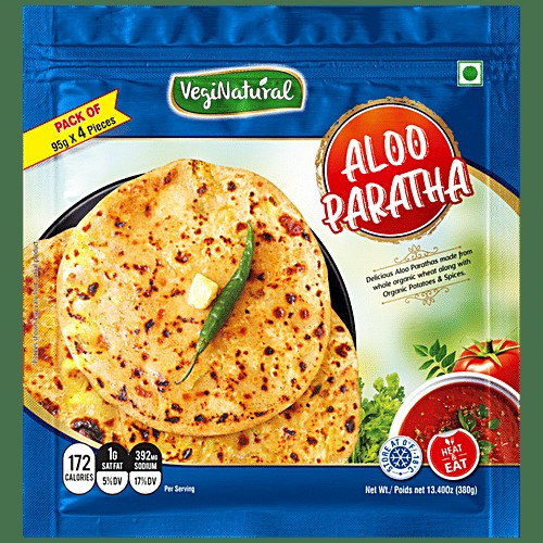 ALOO PARATHA VEGI NATURAL 400 GM