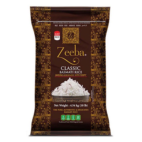 Zeeba Classic Basmati Rice 10 LBS