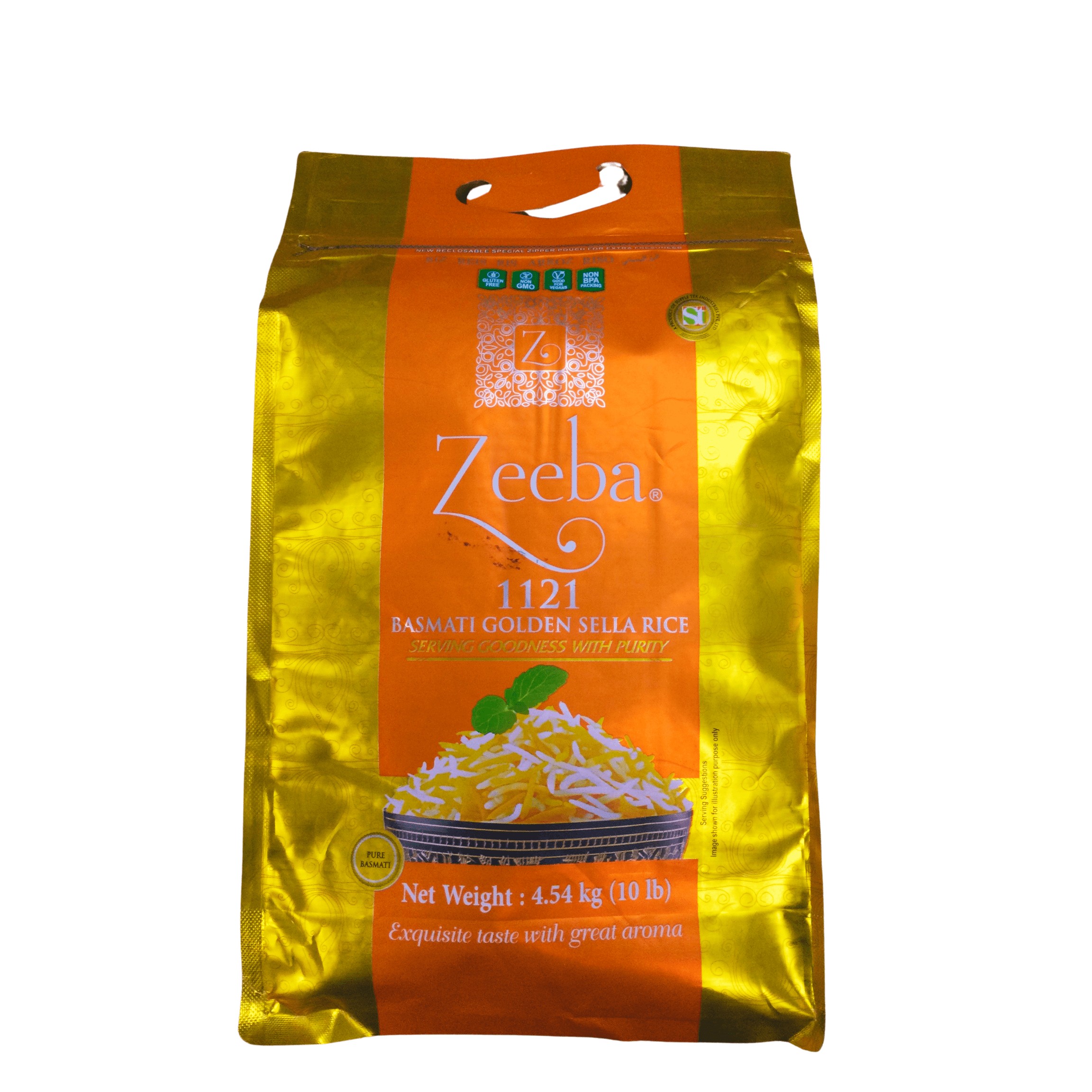 Zeeba 1121 Golden Rice 10 LBS