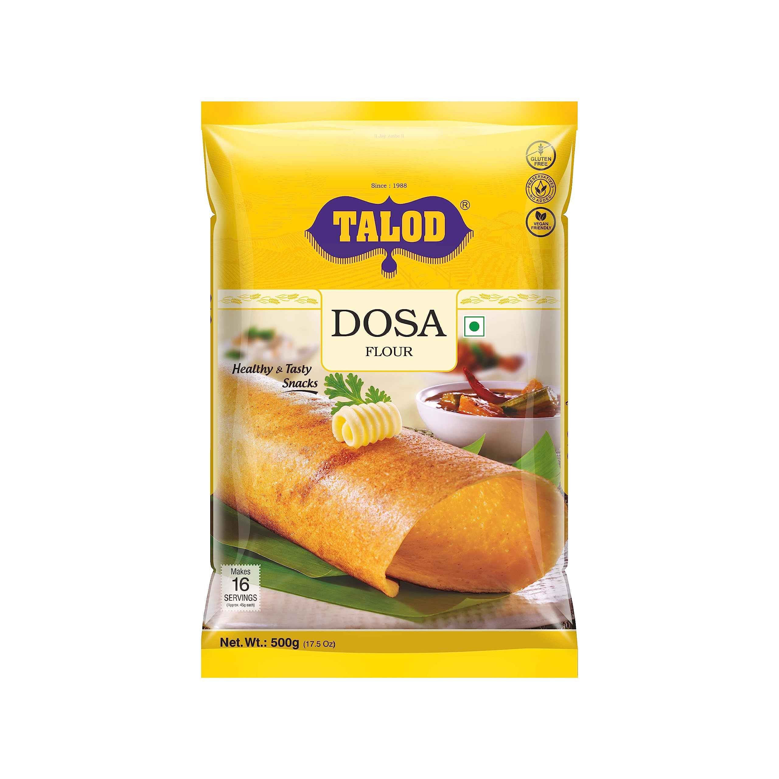 TALOD DOSA FLOUR 500 GM