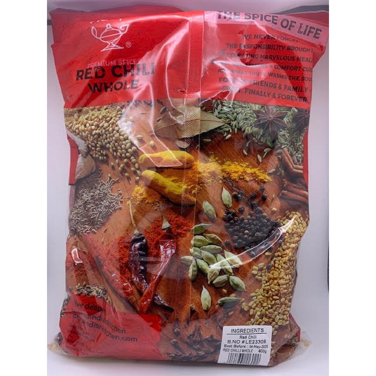Dhaankey Red Chili Long Whole  400 GM
