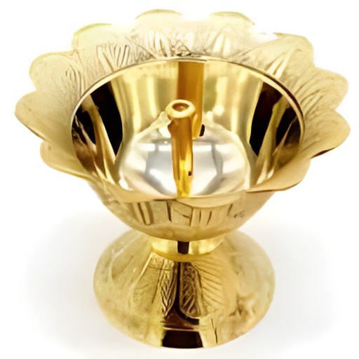 Brass Devdaas Diya No.2 1 COUNT