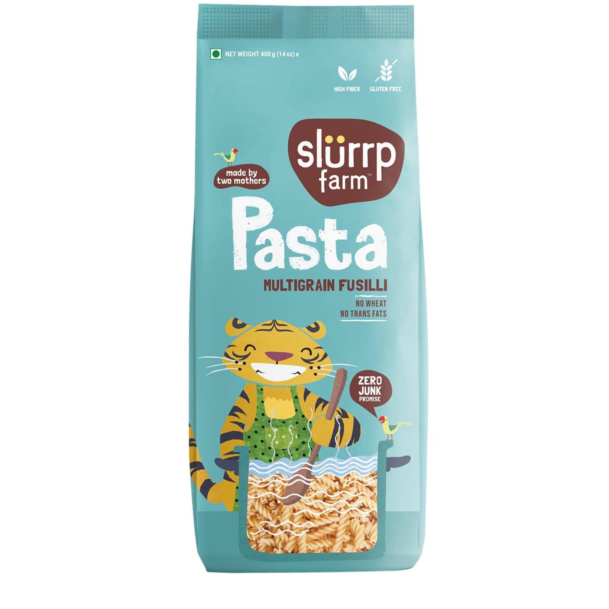 SlurrpFarm Pasta (Multigrain Fusili) 400 GM