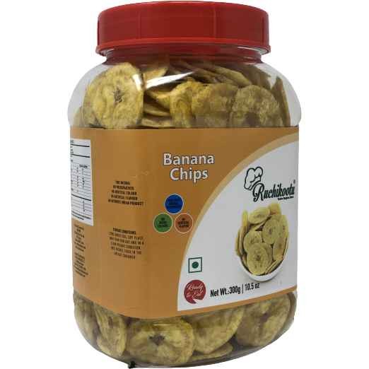 Ruchikootu Banan Chips 300 GM