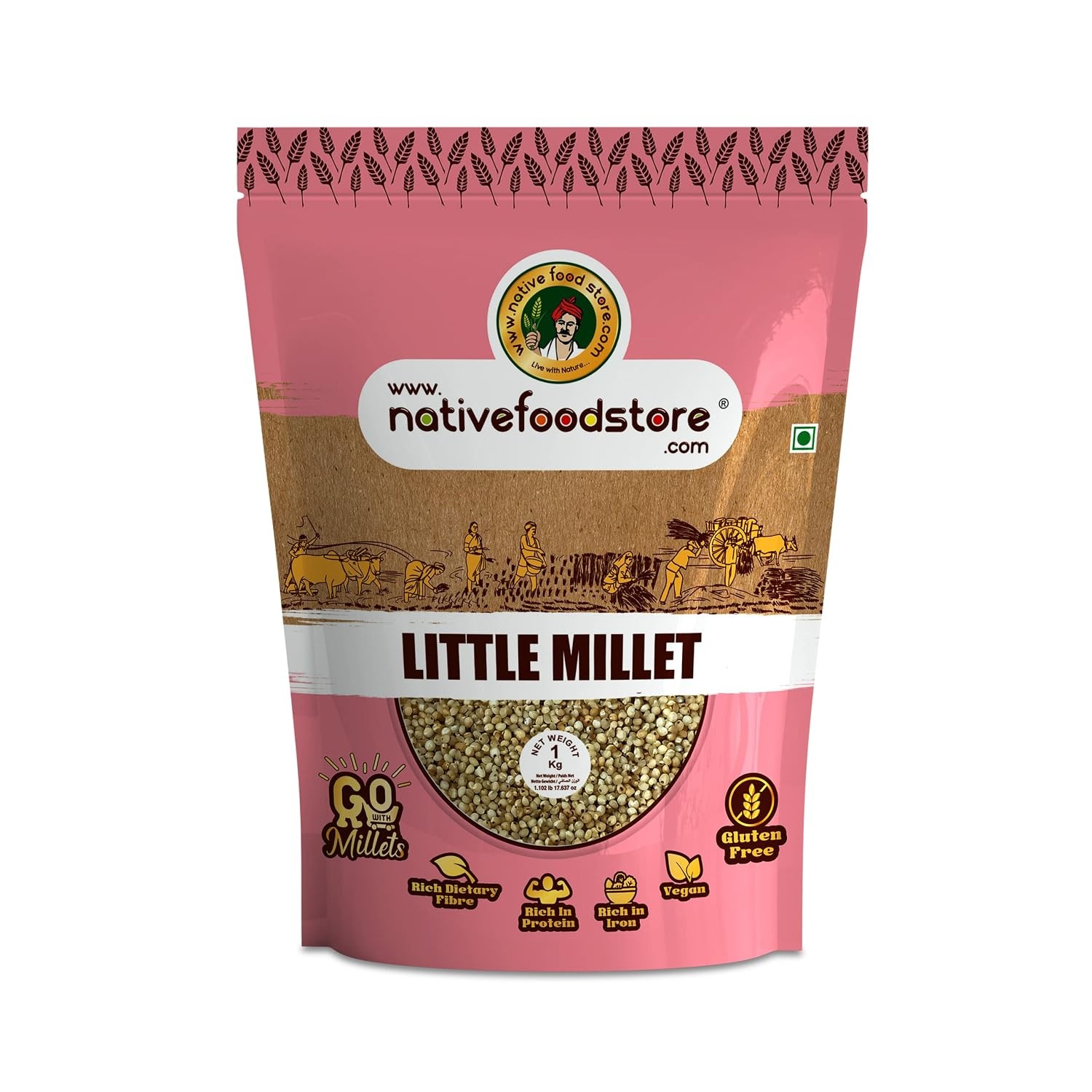 LITTLE MILLET NATIVE FOOD 2 LBS