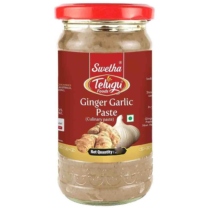 TELUGU GINGER GARLIC PASTE