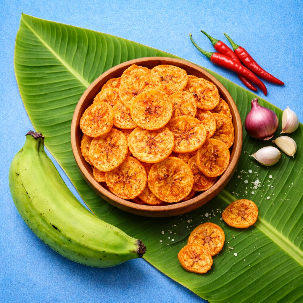BANANA CHIPS SPICY TELUGU 400 GM