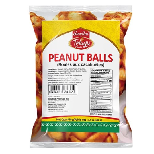 SFTelugu Foods Peanut BallsLoose 200 GM