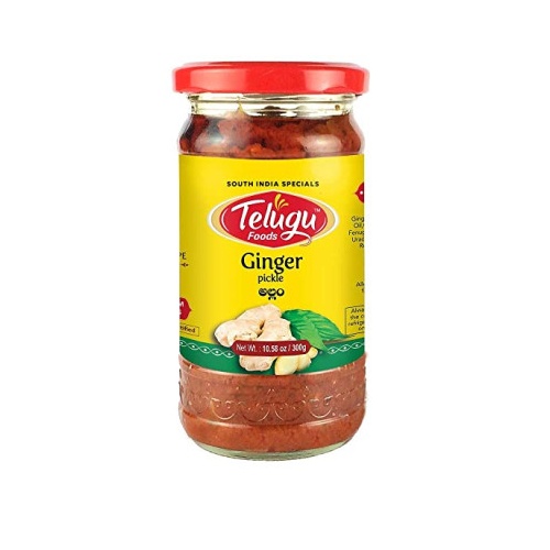 Telugu Lime Ginger Pickle 300 GM