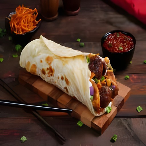 Telugu Veg Manchuria Wrap 156 GM