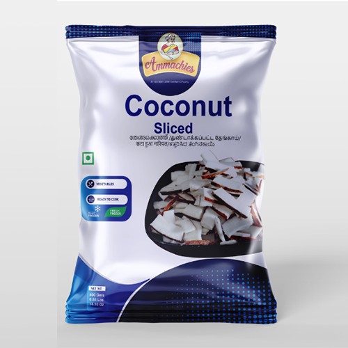 AMMACHIES COCONUT SLICED 400 GM