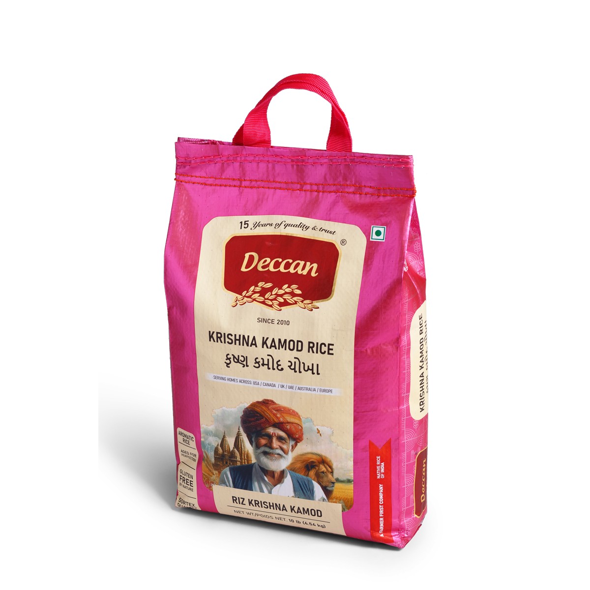 DECCAN KRISHNA KAMOD RICE 10 LBS
