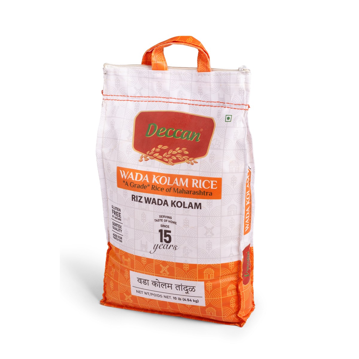 WADA KOLAM RICE DECCAN 10LB 10 LBS