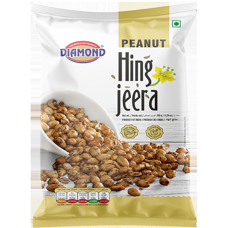Diamond Hing Jeera Peanut 150 GM