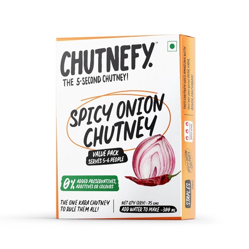 Spicy Onion Chutney 1 PACK 2534 PACK