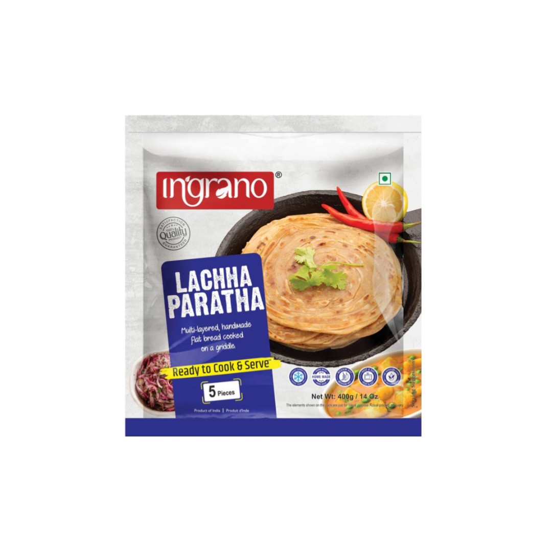 INGRANO LACHHA PARATHA 400 GM