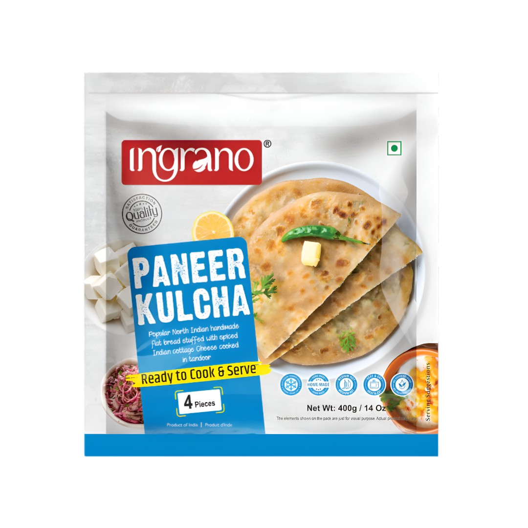 INGRANO PANEER KULCHA 400 GM