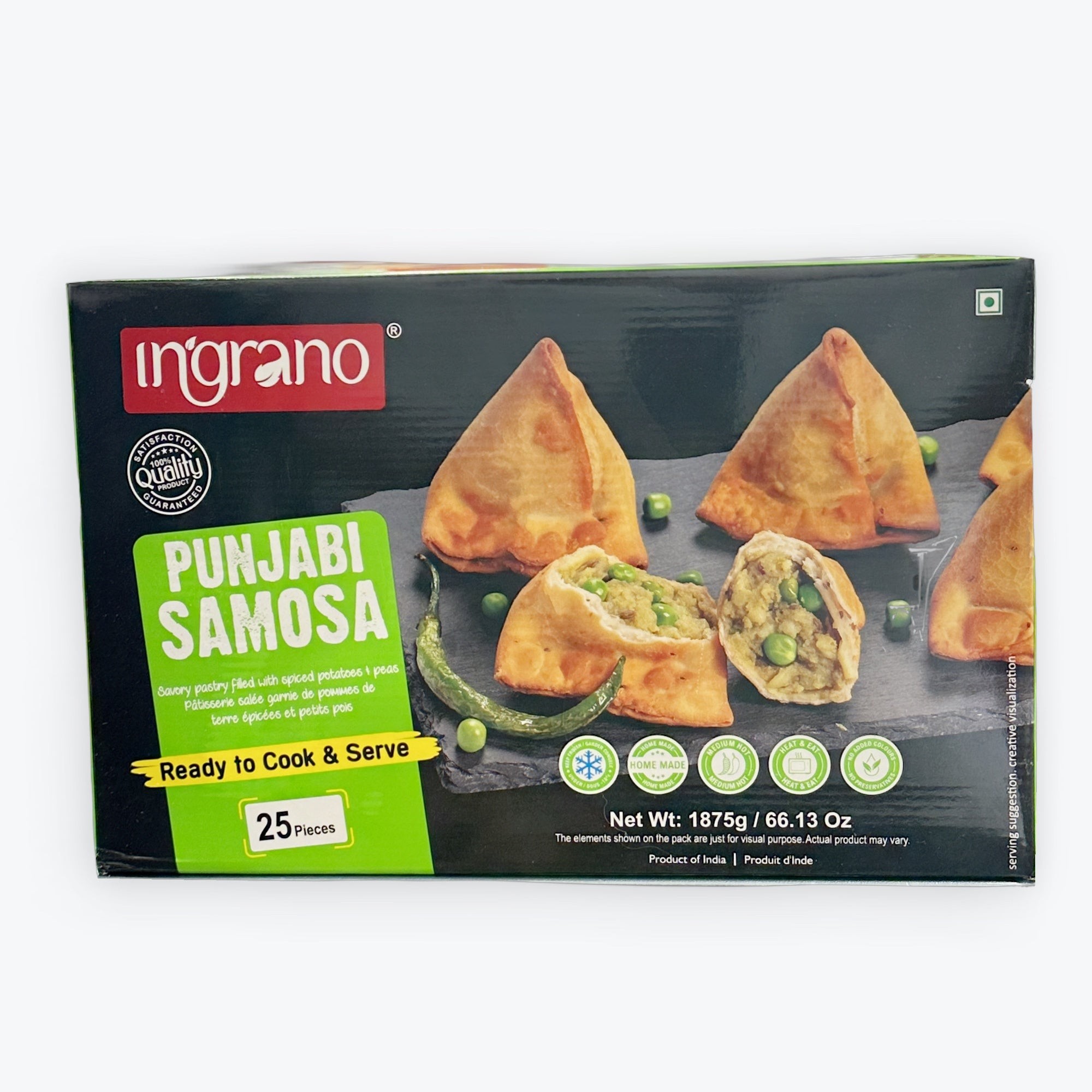 INGRANO PUNJABI SAMOSA 1.8 KG