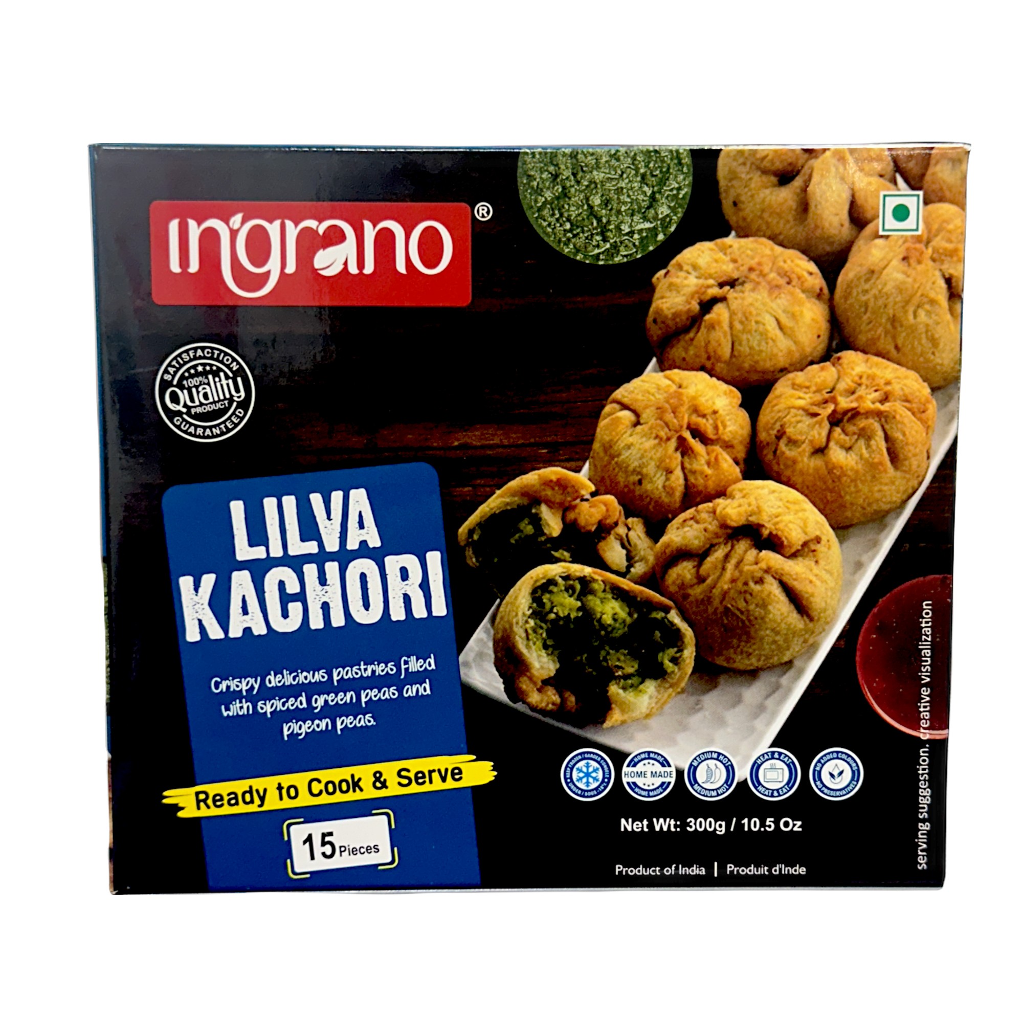 Ingrano Ingrano Lilva Kachori 300 GM