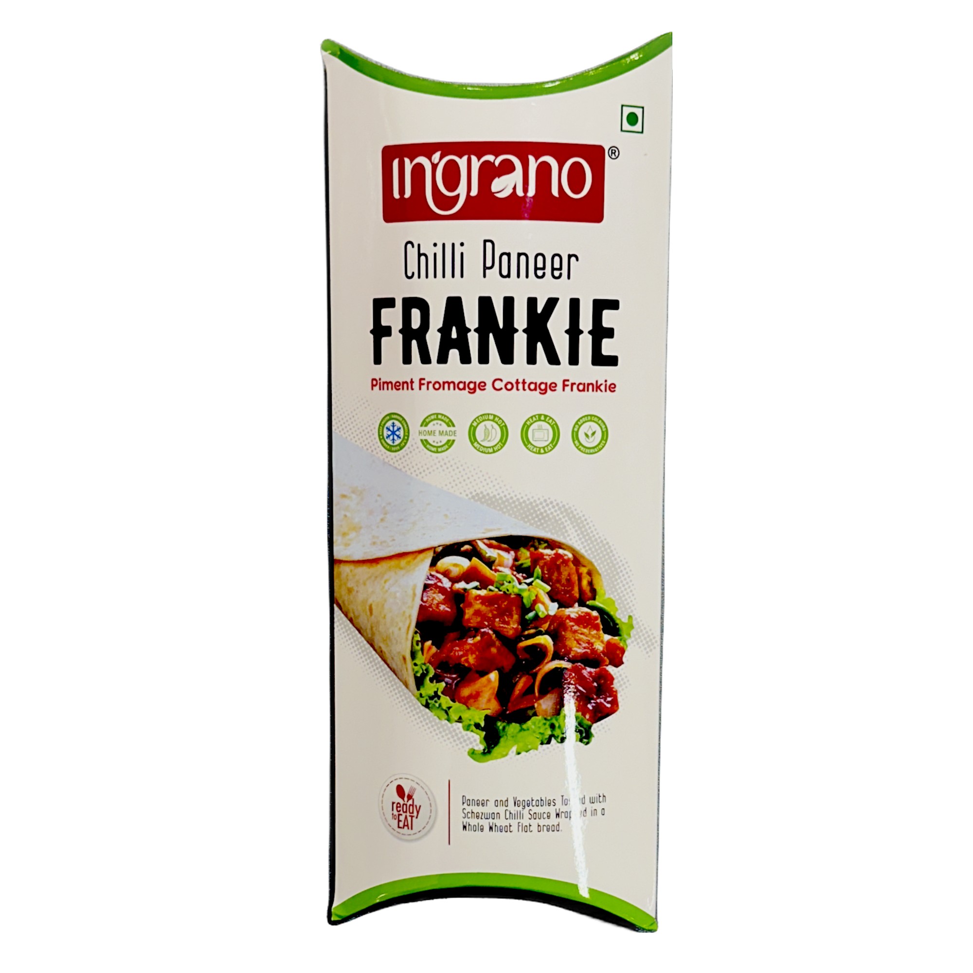 INGRANO CHILLI PANEER FRANKIE 160 GM