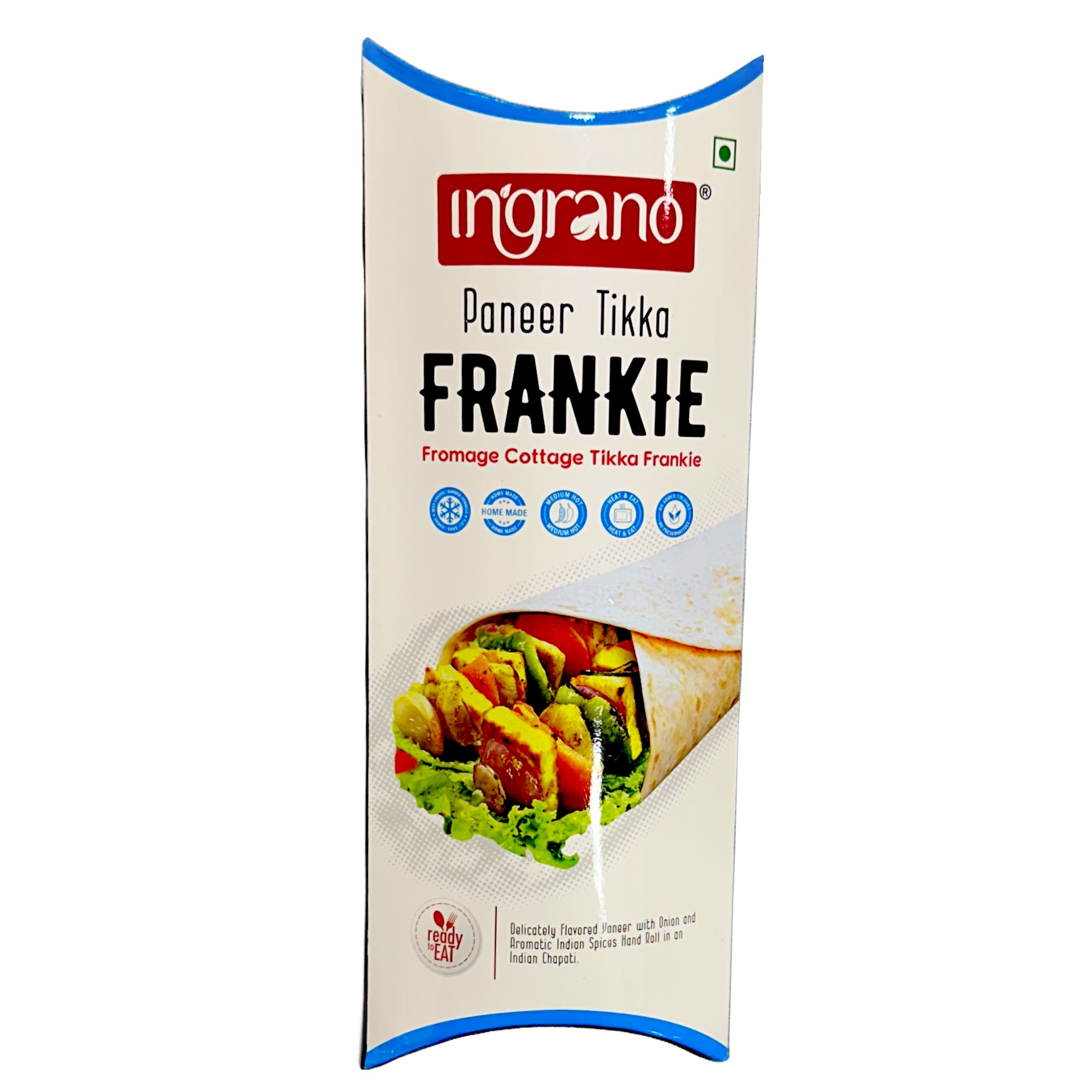 INGRANO PANEER TIKKA FRANKIE 160 GM