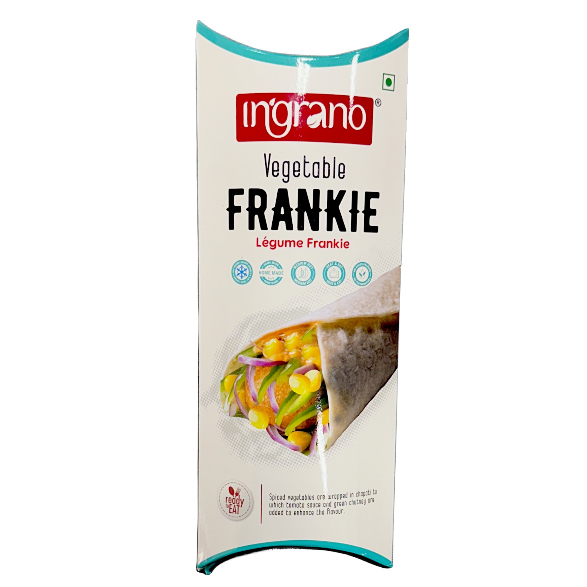 Ingrano Ingrano Vegetable Frankie 160 GM