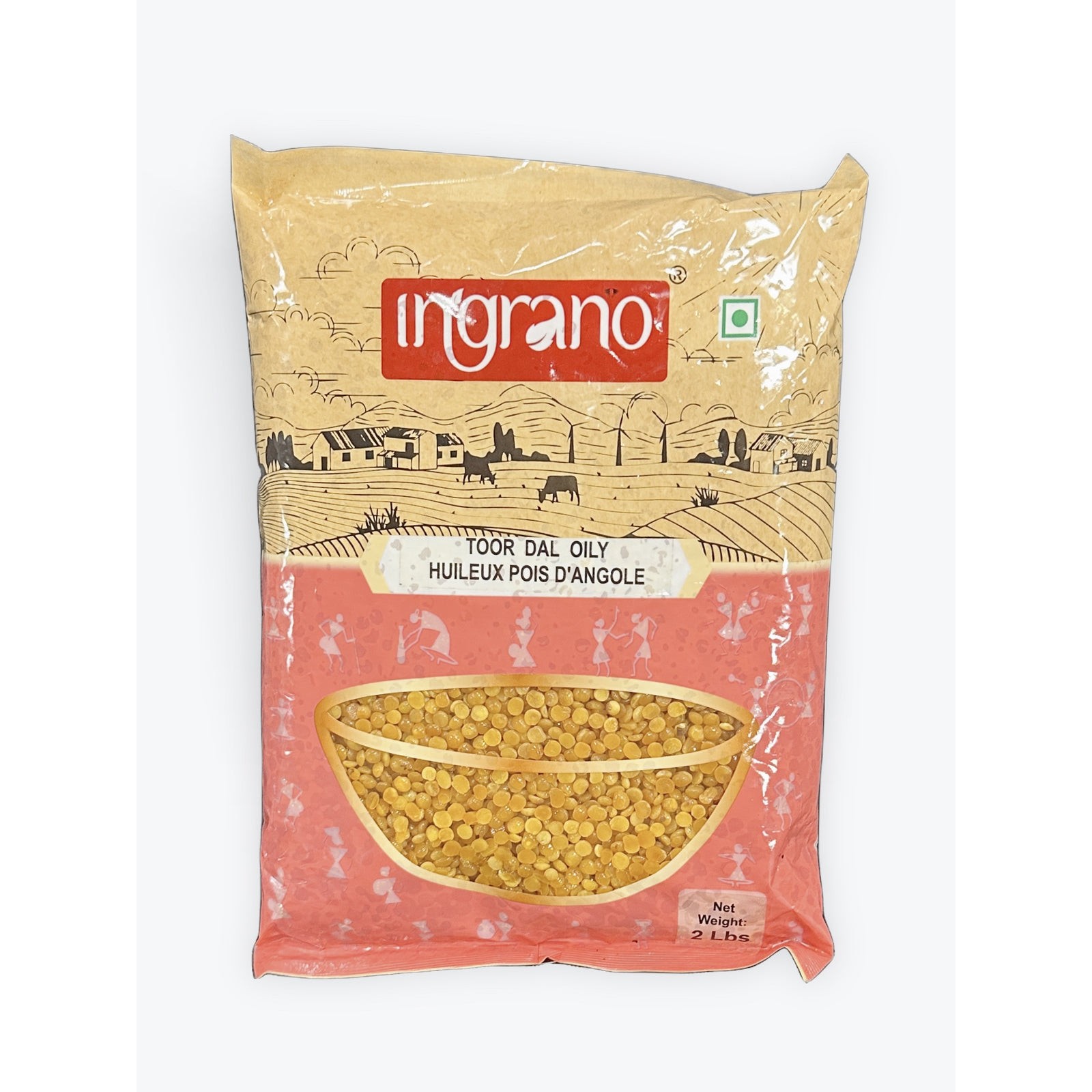 INGRANO TOOR DAL OILY 2 LBS