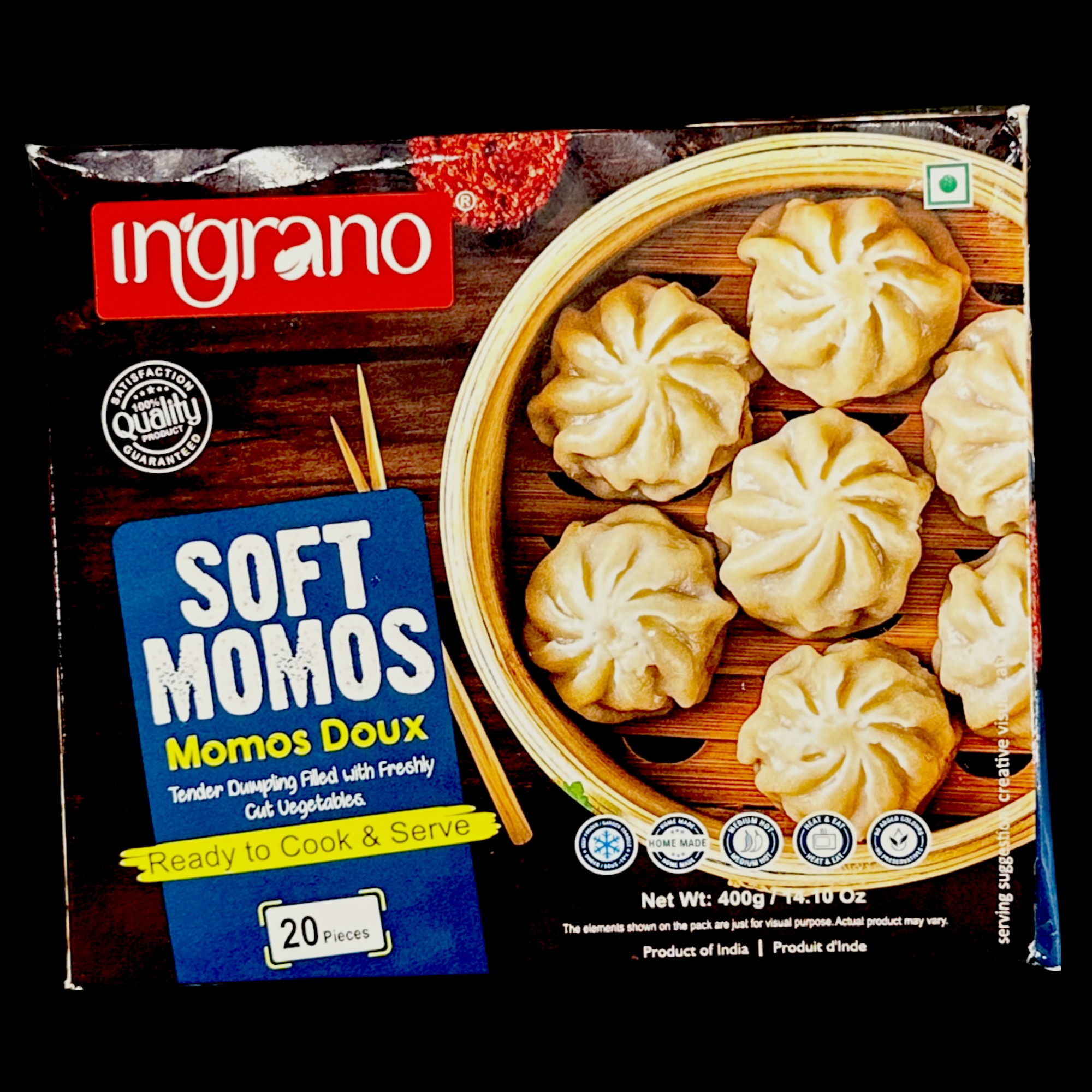 INGRANO SOFT MOMOS 400 GM