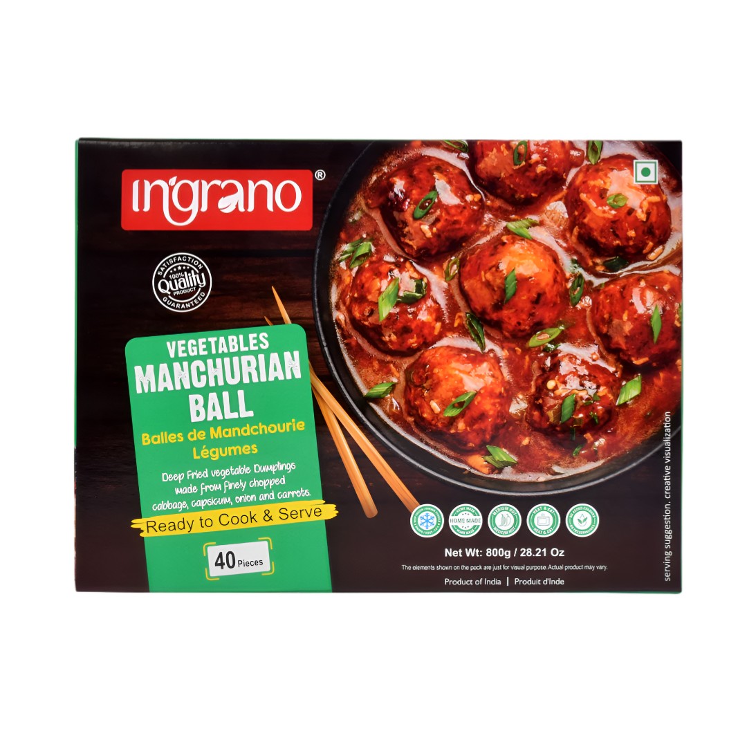 Ingrano Ingrano Vegetables Manchurain Balls 800 GM
