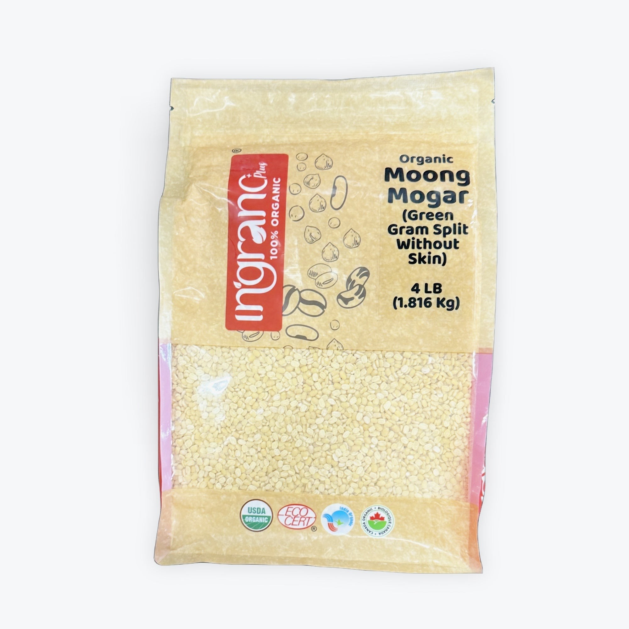 7INGRANO ORG MOONG MOGAR 2 LBS