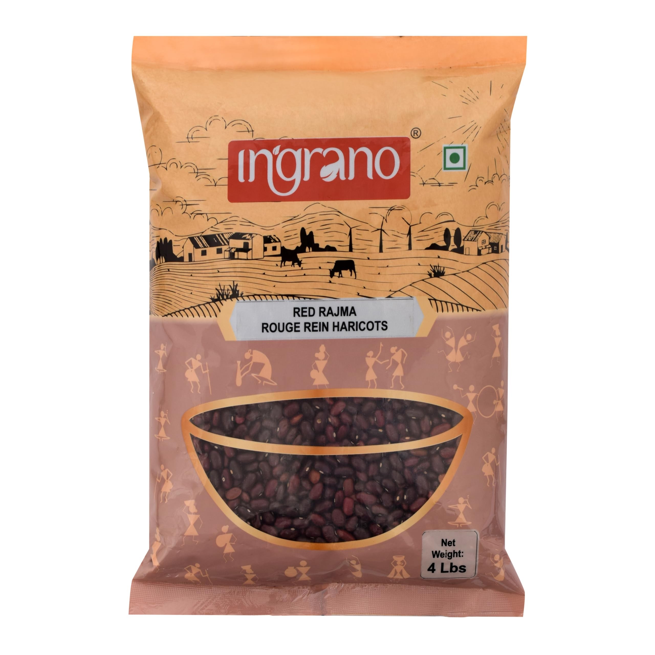 Ingrano Ingrano Red Rajma 4 LBS