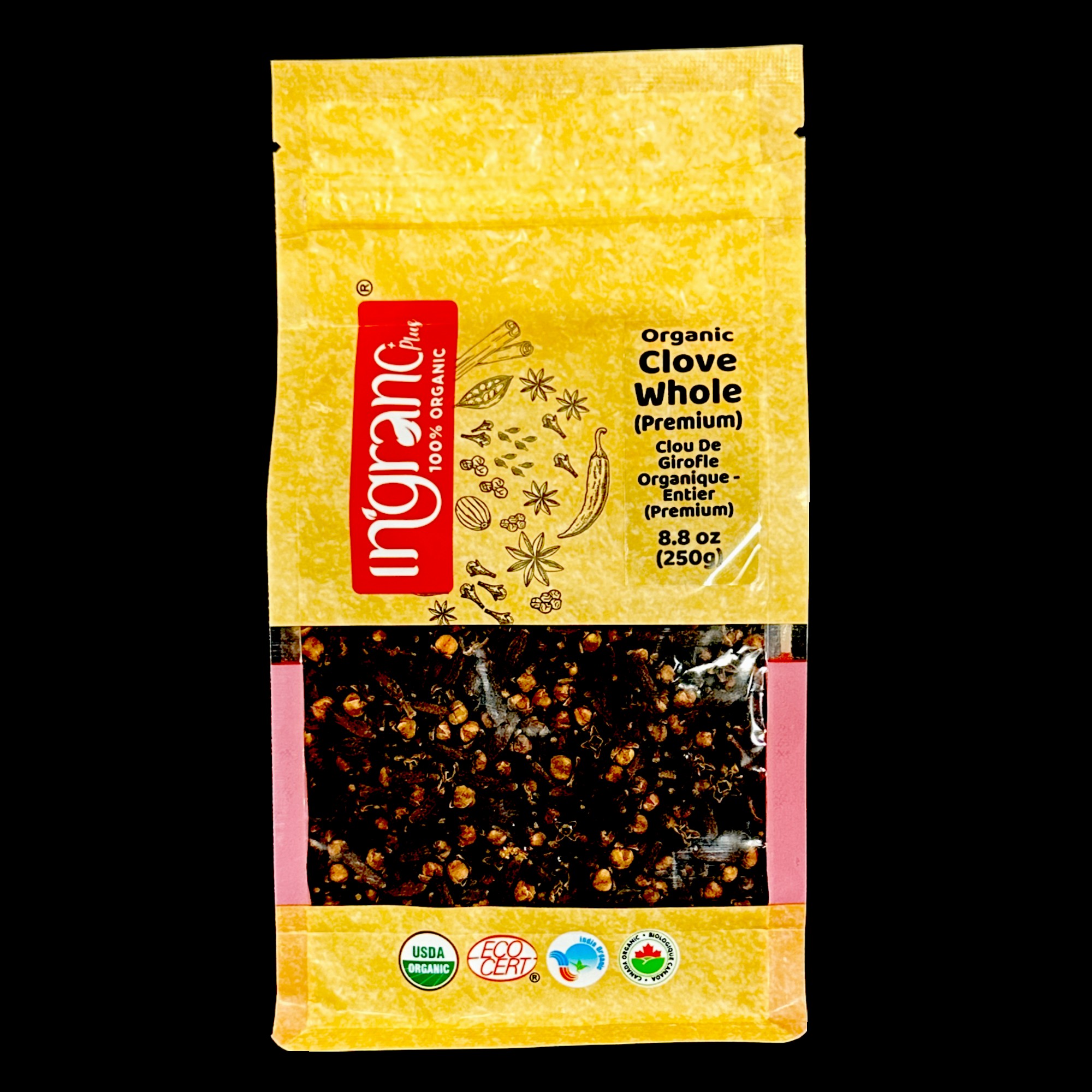 INGRANO ORG CLOVE WHOLE 250 GM