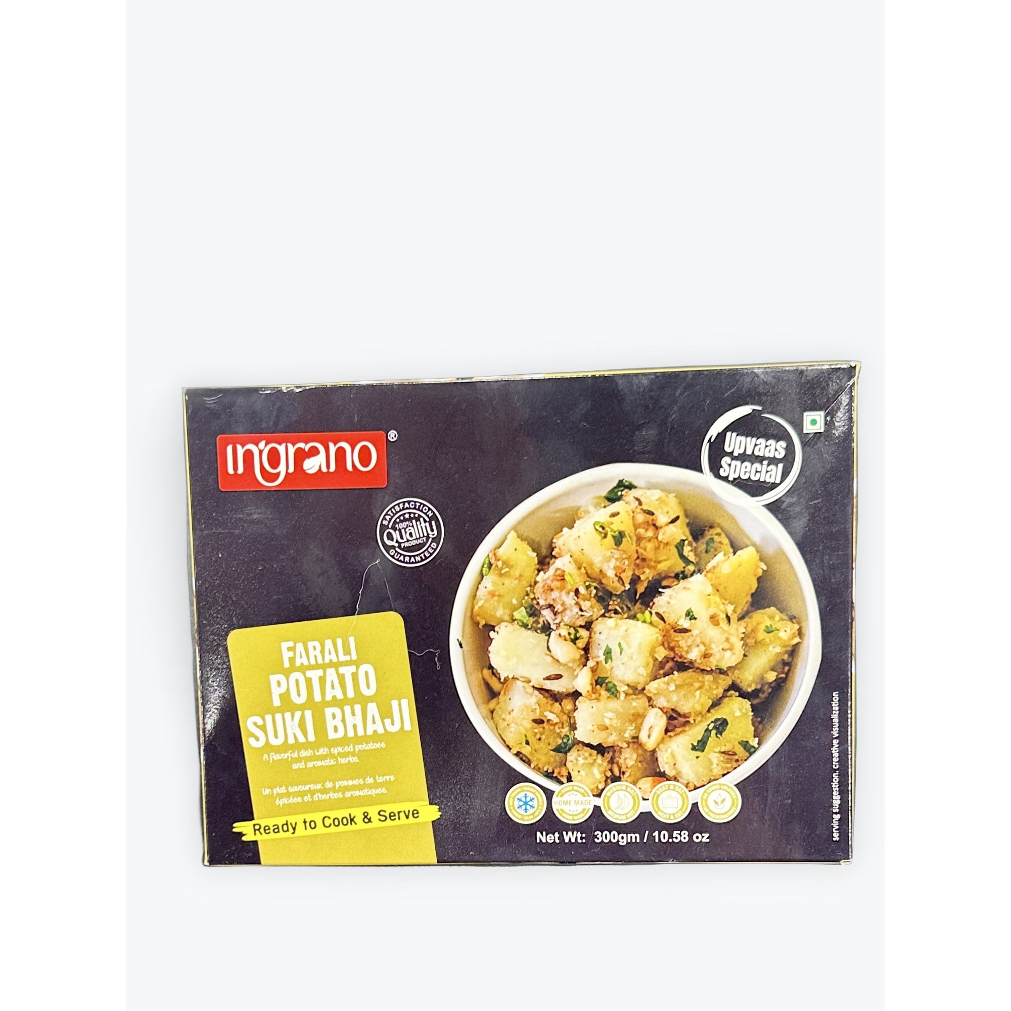 INGRANO FARALI POTATO SUKI BHAJI 300 GM