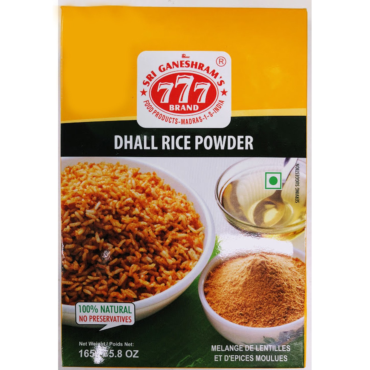 DHALL POWDER 777 165 GM