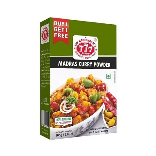 MADRAS CURRY POWDER 777 165 GM